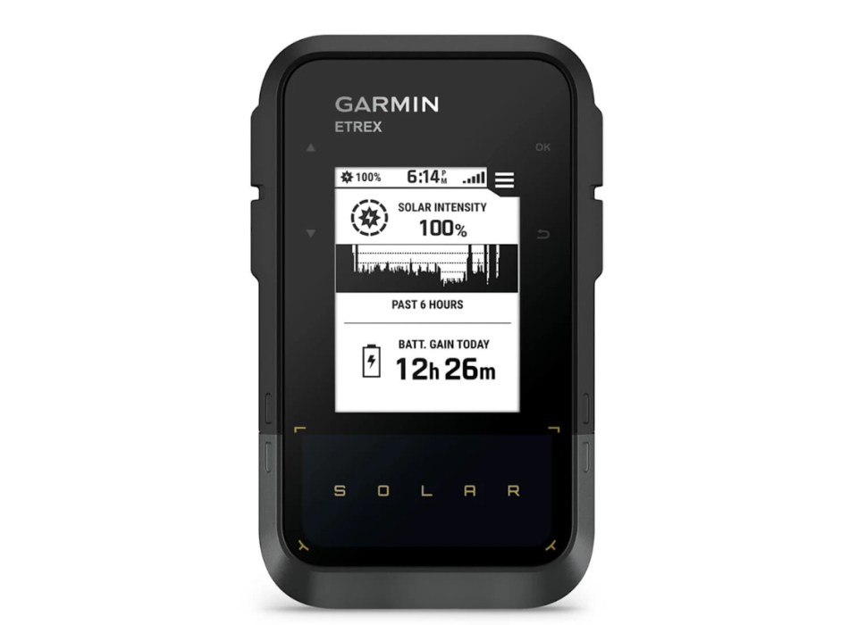 Garmin eTrex Solar GPS portatile a energia solare Painestore